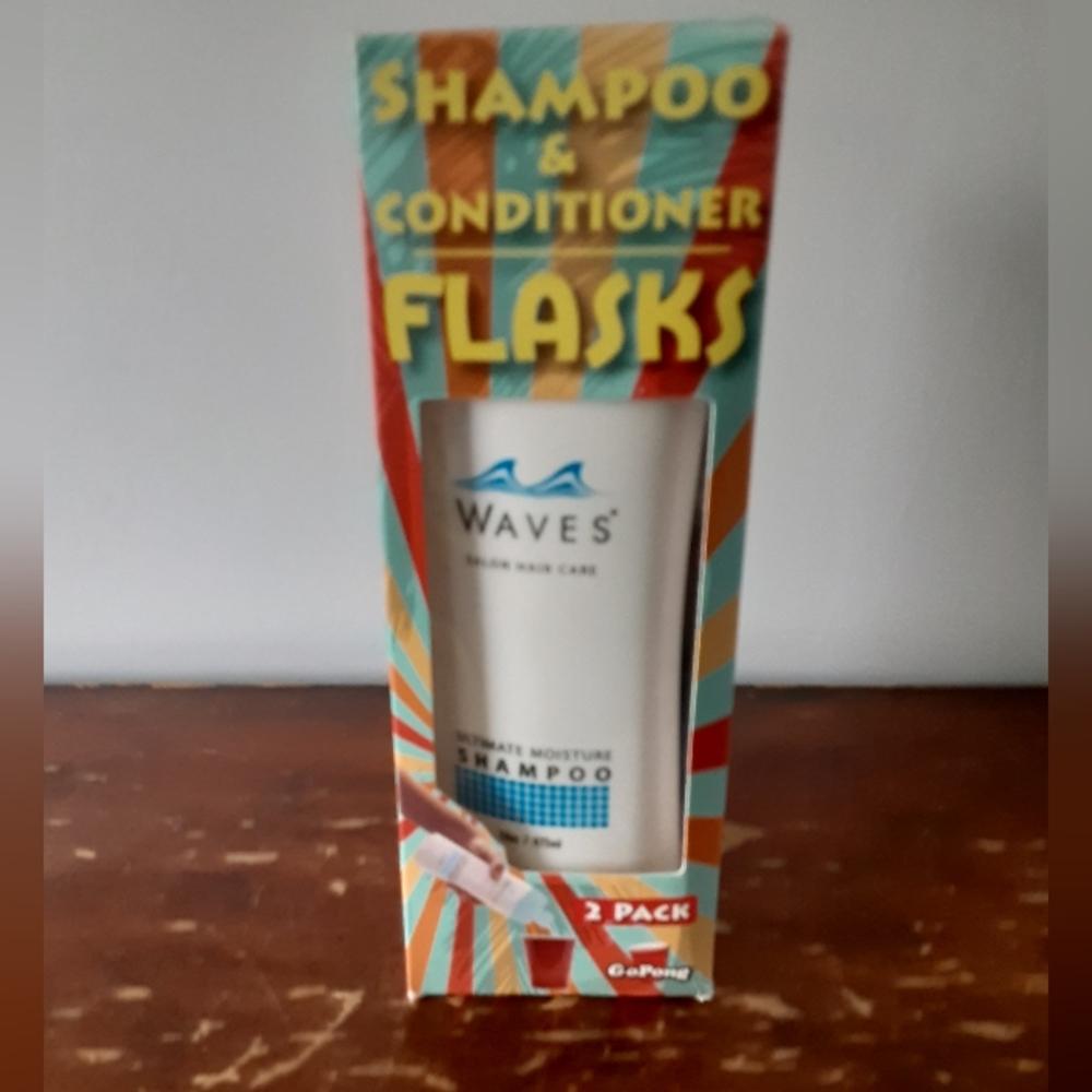 Shampoo & Conditioner Empty Alcohol Conceal Container Flasks